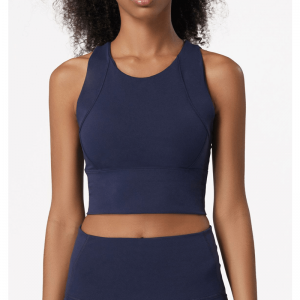 Vestă de yoga solid de culoare solidă