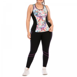 Set de yoga floral Patch Pocket Yoga