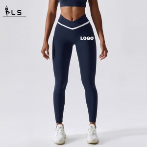 SC10104 Legguri cu imprimare personalizată Purtă Femmes Pantaloni de pradă pentru femei Ridicarea Butting Leggings Yoga