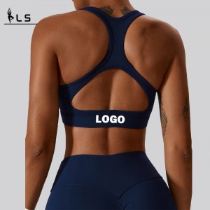 SC10189 Women Fitness Racer Back Sport Sutien Yoga Wear Suport Soft Compress Yoga Sutien Sport Sport