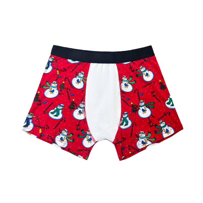 Logo personalizat Boxer respirabil pentru adulți de înaltă calitate, cu lenjerie pentru bărbați solizi pentru bărbați