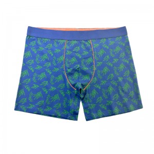 Fashion Full Tipărit de culoare simplă lenjerie pentru bărbați, pentru bărbați, briefurile de Crăciun personalizați lenjerie confortabilă pentru bărbați moi